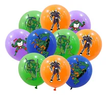 Comprar Set De Globos Las Tortugas Ninja Fiesta Decoración 20pcs