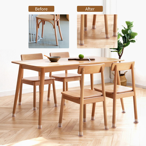 Protectores De Piso Para Patas De Silla Con Tapas De Fieltro