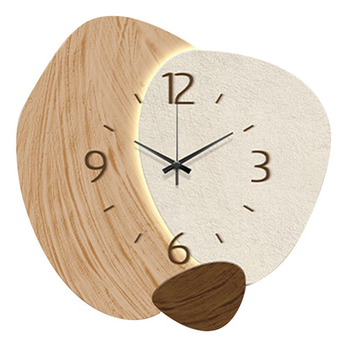 Dsv Reloj De Pared Silencioso, Reloj De Pared Para Marrón
