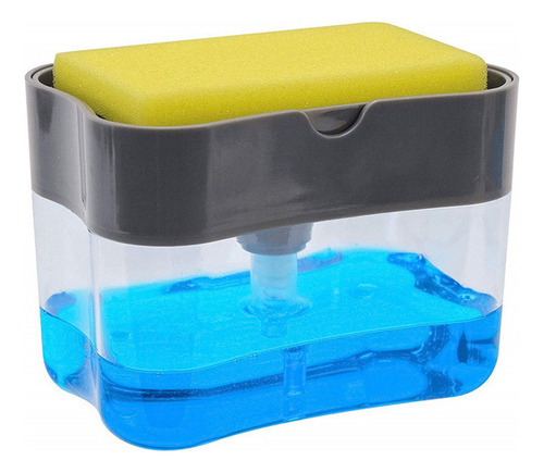 A Dispensador De Jabón Para Platos Y Soporte Para Esponjas,