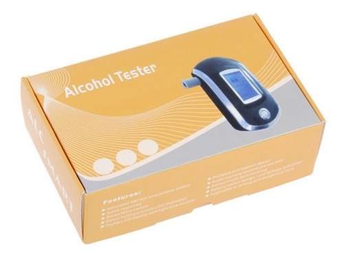 Alcolimetro Digital Boquillas Certificado Medidor Alcohol