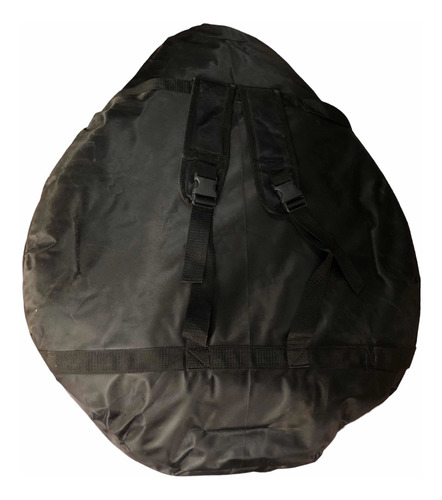 Funda Tipo Mochila Para Tuba 2/4 O 3/4 (de Lona Negra)