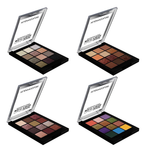 16 Paletas De Sombras Give Em Shade Kleancolor