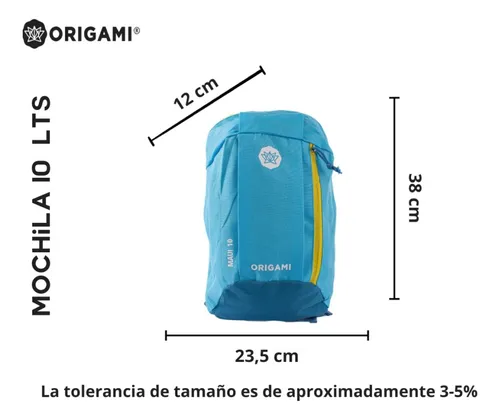 Mochila 10 Litros Origami Deportivas/urbanas Geniales