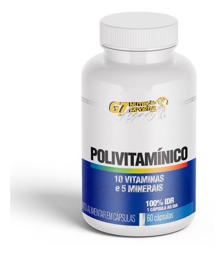 Polivitamínico 60 Cápsulas - G7 Legacy - 1 Cápsula Por Dia