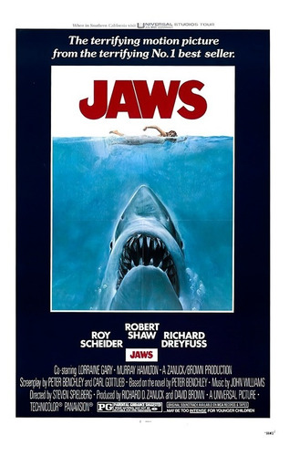 Poster De Tiburon 1 De 1975