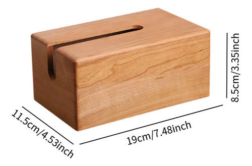 Cubierta De Tejido Case De Tejido Rectángulo De Madera E