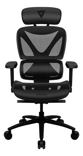 Cadeira Ergonômica De Escritório Thunderx3 Xtc Mesh Preta Até 150kg