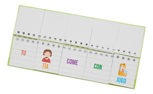 Libro Móvil Didáctico Para Aprender Armar Frases Para Niños
