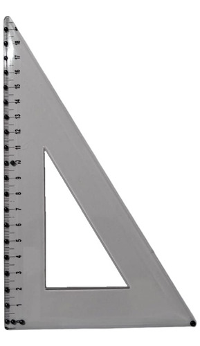 Esquadro Braille Tátil Adaptado Baixa Visão 60 Graus