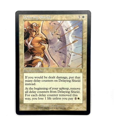 Delaying Shield - Carta Original De Magic The Gathering