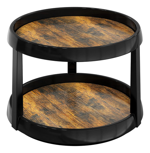 Plataforma Giratoria De 2 Niveles Lazy Susan Organizador Mul