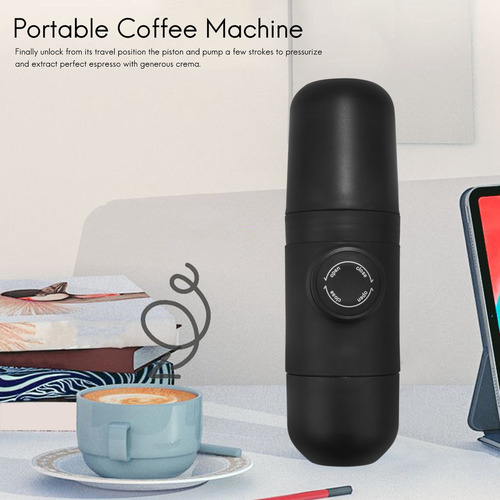 Máquina De Café Espresso Portátil Manual, Mini Cafetera Para