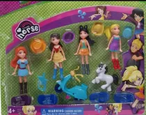 Comprar Polly Pocket Com 6 Bonecas Mais Bixinhos
