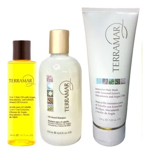 comprar Set Capilar Terramar (óleo+ Máscarilla + Shampoo)