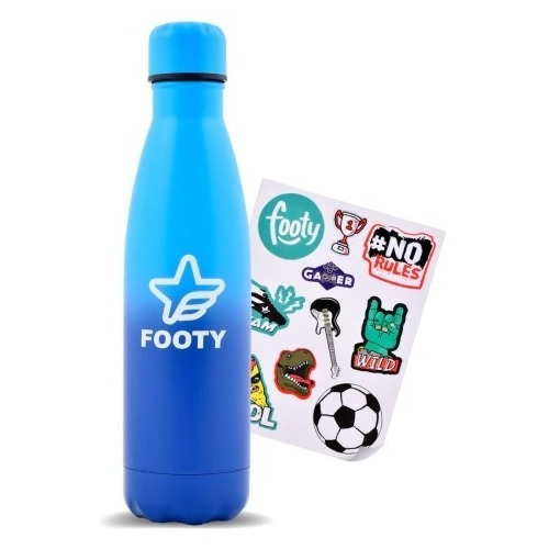 Botella Térmica Footy Acero Inoxidable Escolar Nene