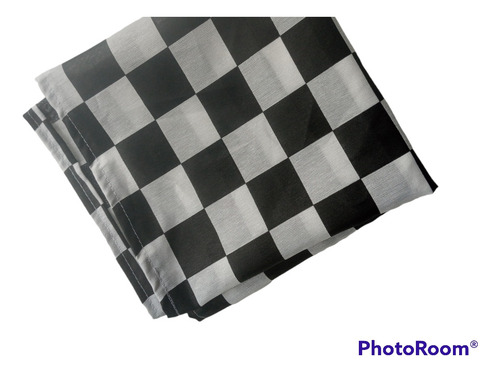 Carrera Auto Rally 10 Banderitas 25x15 Cm 1 Camino Mesa