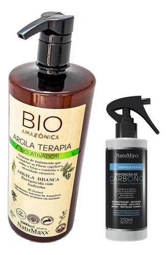 Selagem Natumaxx Bio Amazonica Ativo 1 Litro + Carbono Spray