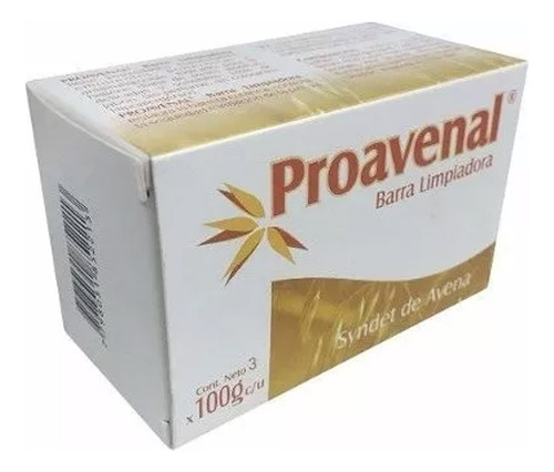 Barra Limpiadora Proavenal Omegatopic Suaviza Piel 3 X 100gr