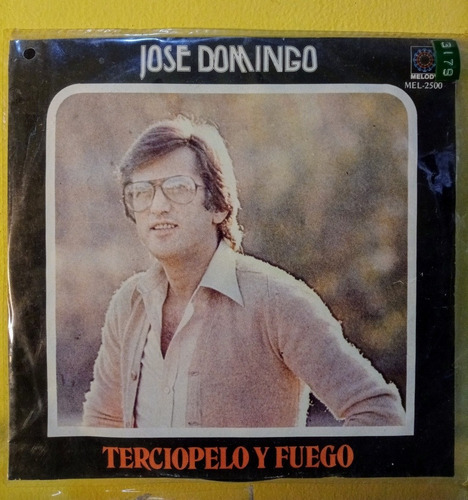 Jose Domingo Terciopelo Y Fuego Vinil 45 Rpm