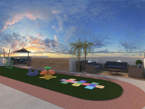 Imagem 3 de 9 de Apartamento, 1 Dorms Com 54.25 M² - Campo Da Aviação - Praia Grande - Ref.: Ter62 - Ter62