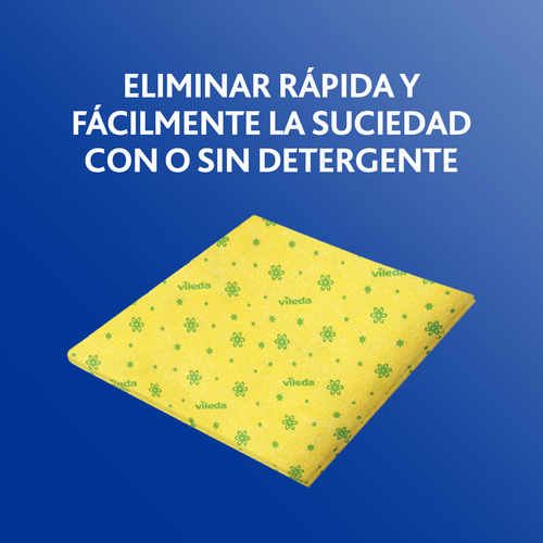 Tela Para Trapear Pisos, Limpieza Del Hogar, Vileda Amarillo
