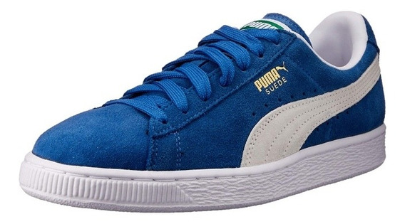 zapatos pumas azules