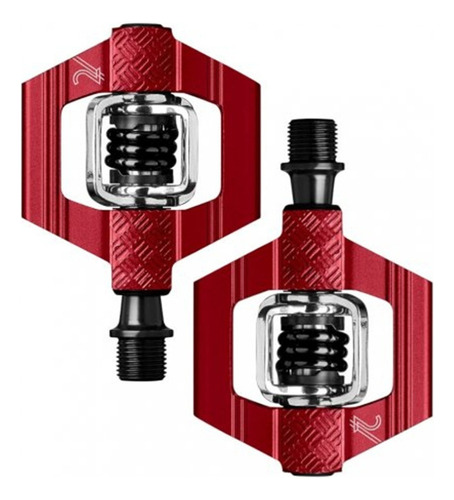 Pedales Automaticos Bicicleta Mtb Crankbrothers Candy 2 Color Red