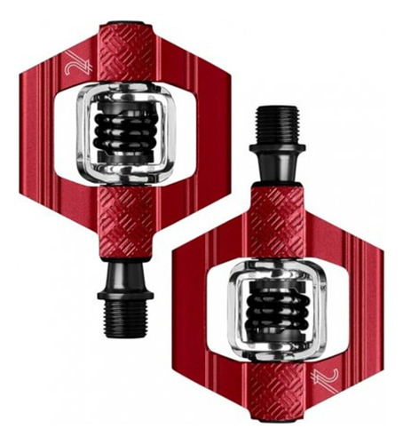 Pedales Automaticos Bicicleta Mtb Crankbrothers Candy 2 Color Red