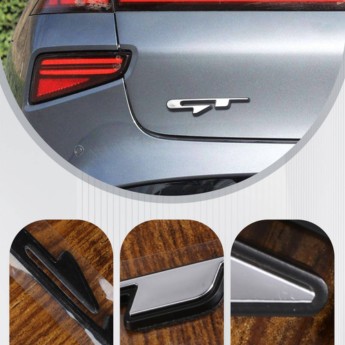 Pegatina F1cool 3d Estilo Coche Con Letras Adhesivas Para Re