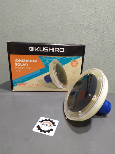 Imagen 3 de 10 de Ionizador Solar Para Piletas Boya Kushiro Sustituye Cloro