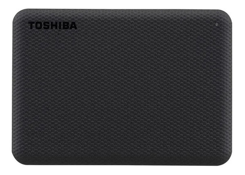 Imagen 1 de 4 de Disco duro externo Toshiba Canvio Advance HDTCA20X 2TB negro