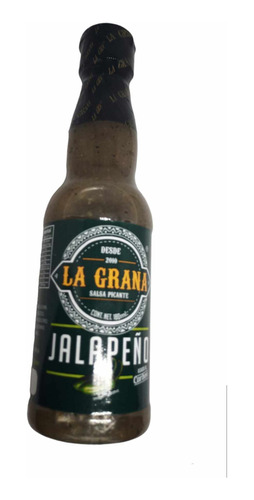 Salsa Picante Artesanal Jalapeño Verde La Grana 180ml