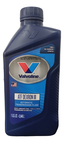 Aceite Dexron 3 Valvoline Para Caja Automática 