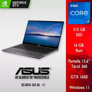 Notebook Asus Zenbook Flip I7 1165g7 11th Generation 512gb S