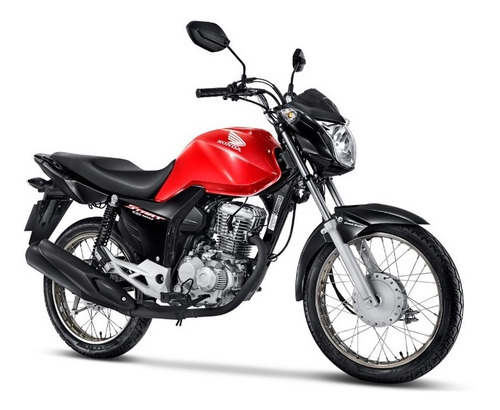 Imagem 1 de 4 de Honda Cg 160 Start 2022 - Vermelho