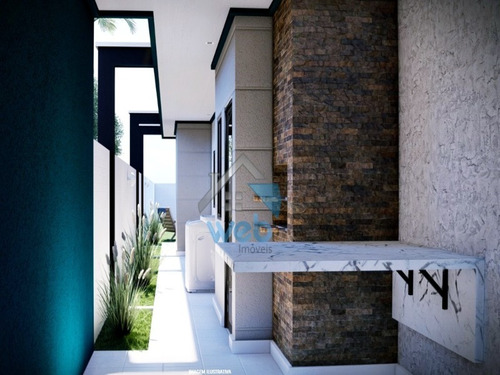 Imagem 9 de 24 de Linda Casa No Bairro Eucaliptos Com 02 Quartos Sendo 01 Suite, Em Fazenda Rio Grande. - Ca02258 - 71145355