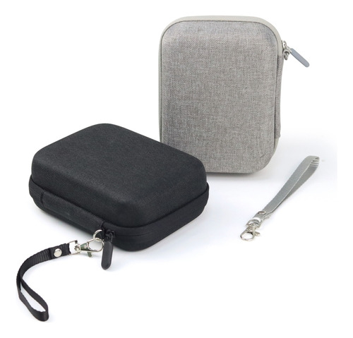 Funda Rígida Gris Para Fujifilm Instax Mini Evo