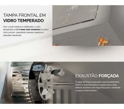 Aquecedor De Água A Gás Komeco Ko 26bk Decor Glp 26l Wifi