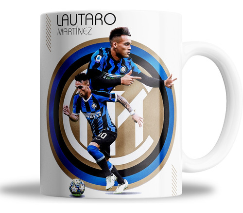 Taza De Ceramica  - Lautaro Martnez -inter