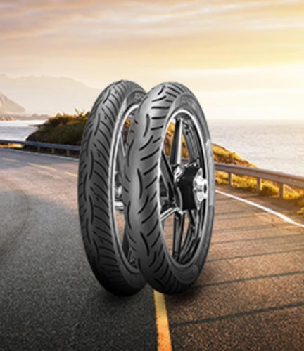 Imagen 3 de 8 de Cubierta Metzeler 100/90 18 Roadtec Street Touring Cuotas