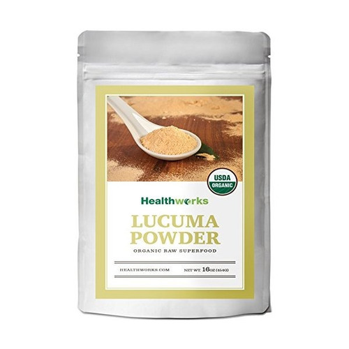 Healthworks Harina De Lucuma Crudo Orgánico, 1 Libra