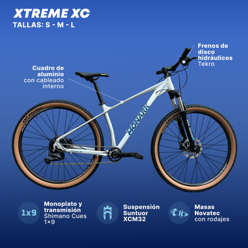 Bicicleta Monark Xtreme Xc Aro 29