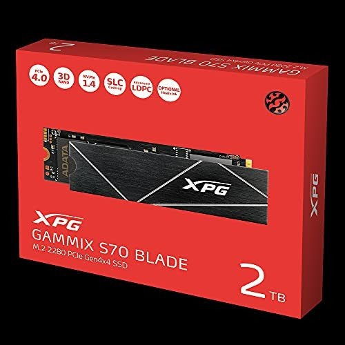 Imagen 5 de 5 de Disco Duro Ssd Blade Xpg Gammix S70 Pcie Gen4 M.2 2280 De 2