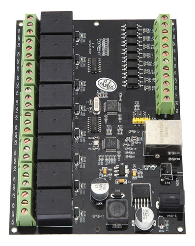Controlador De Red Web Relay De 8 Vías Ethernet Tcp/ip Activ