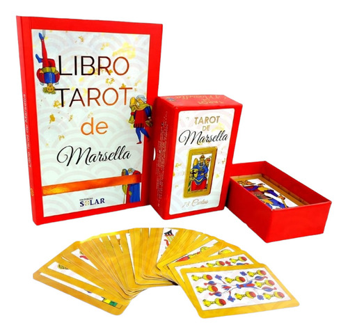 Tarot Marsella/pack Libro Mas 78 Cartas 
