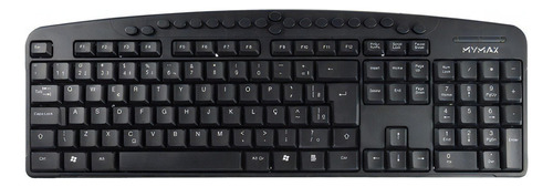 Teclado Multimidia Com Fio Abnt2 Mymax Mks-vsc8168/usb