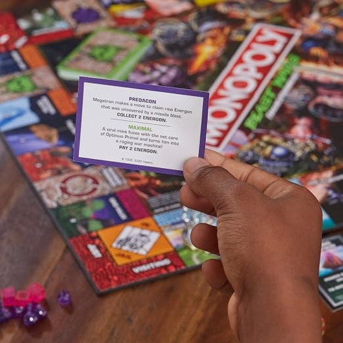 Monopoly Transformers Beast Wars Y En Inglés