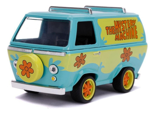 Jada ¡la Máquina Misteriosa Scooby-doo! Modelo Fundido A Pre