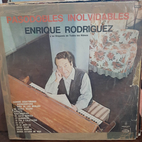 Portada Enrique Rodriguez Pasodobles Inolvidables P2